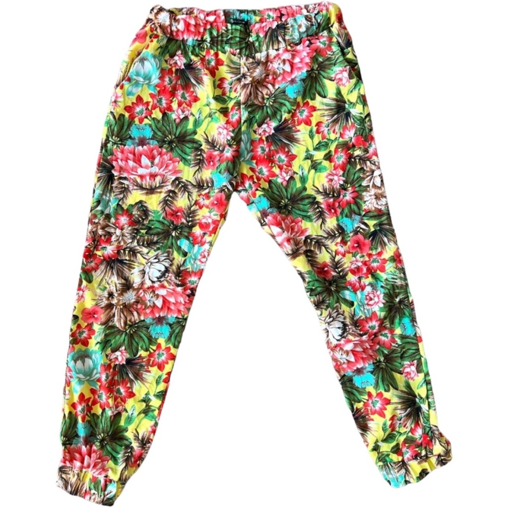 Paper Closet - Floral Hawaiian Pants. Perfect Condition No Tags